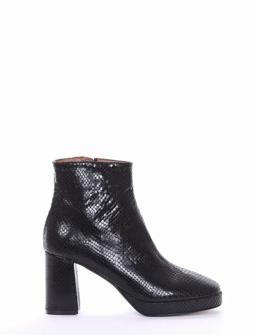 stivaletto tacco 8 cm nero