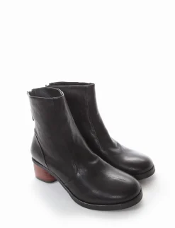 stivaletto tacco 5 cm nero