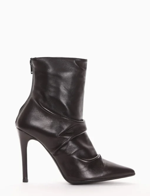stivaletto tacco 9 cm nero