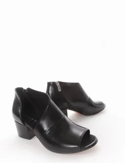 stivaletto tacco 5 cm nero