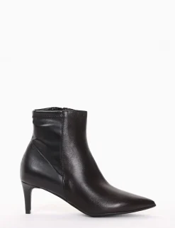 stivaletto tacco 5 cm nero