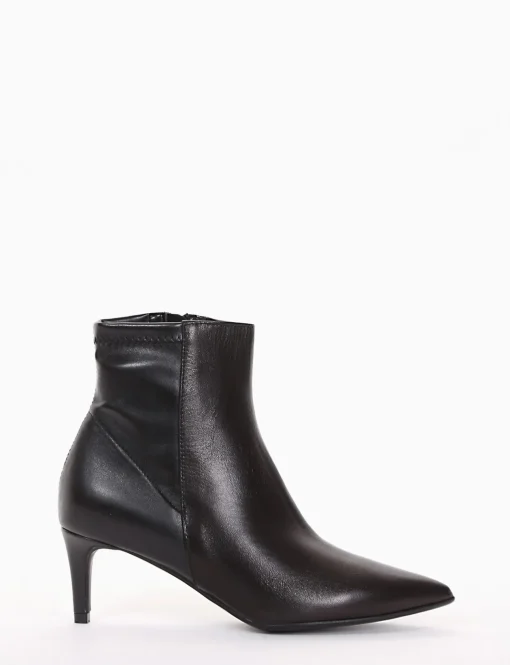 stivaletto tacco 5 cm nero
