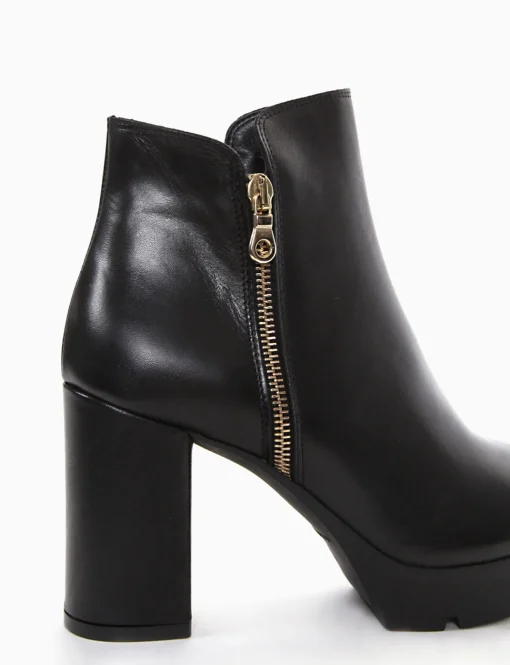 stivaletto tacco 8 cm nero