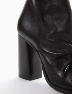 stivaletto tacco 9 cm nero