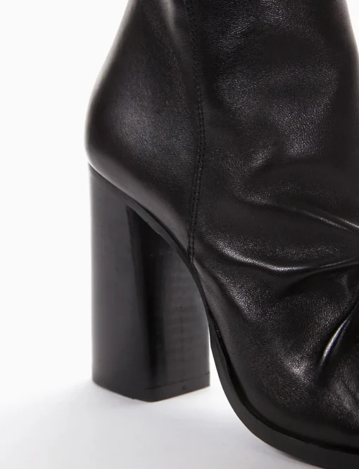 stivaletto tacco 9 cm nero