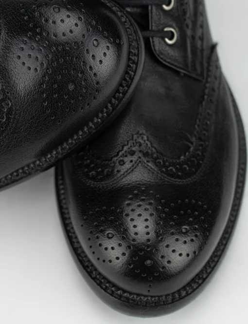 stivaletto tacco 2 cm nero
