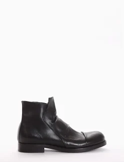 stivaletto tacco 2 cm nero