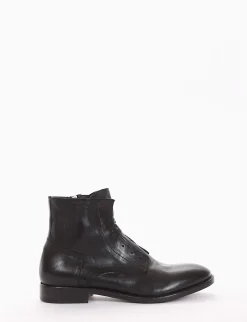 stivaletto tacco 2 cm nero