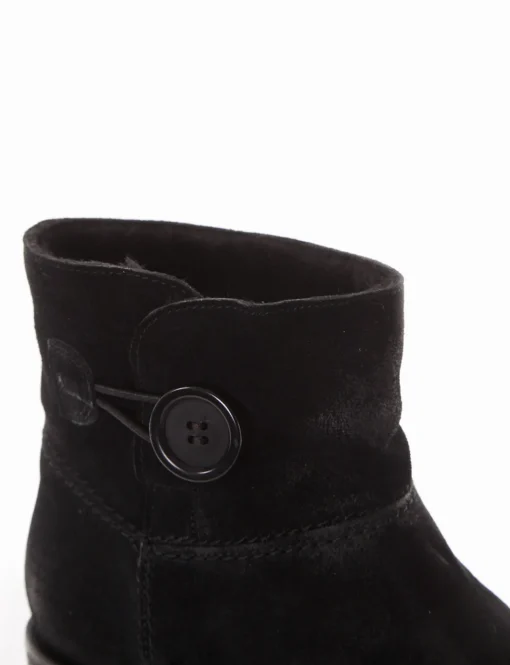 stivaletto tacco 3 cm nero