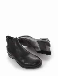 stivaletto tacco 2 cm nero