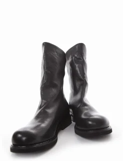 stivaletto tacco 2 cm nero