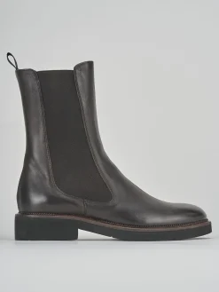 Stivaletto tacco 2 cm testa pelle