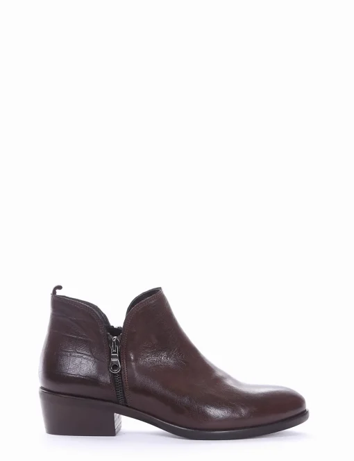 stivaletto tacco 3 cm testa
