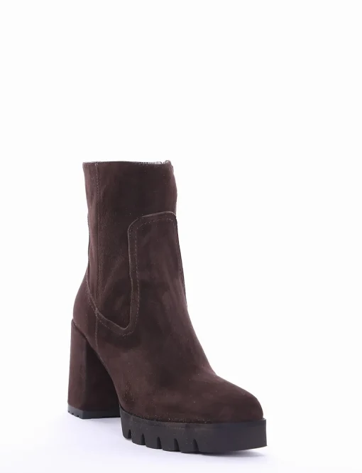 stivaletto tacco 7 cm testa