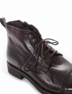 stivaletto tacco 2 cm testa