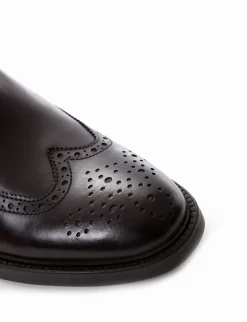 stivaletto tacco 2 cm testa