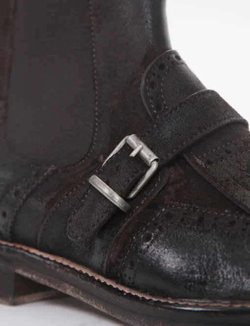 stivaletto tacco 2 cm testa