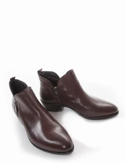 stivaletto tacco 3 cm testa
