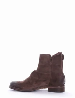 stivaletto tacco 2 cm tortora