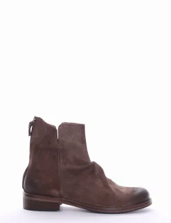 stivaletto tacco 2 cm tortora