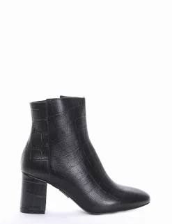 stivaletto tacco 6 cm verde