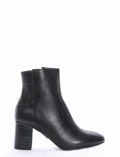 stivaletto tacco 6 cm verde