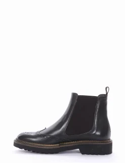 stivaletto tacco 2 cm verde