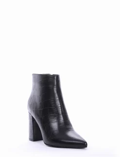 stivaletto tacco 9 cm verde