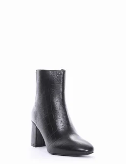 stivaletto tacco 6 cm verde