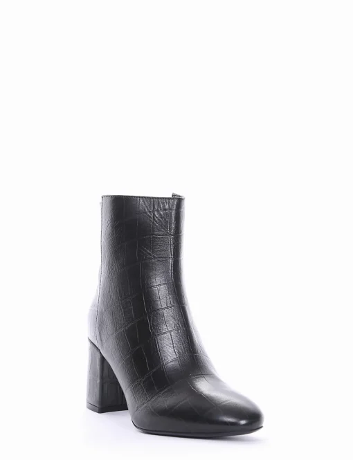 stivaletto tacco 6 cm verde