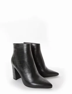 stivaletto tacco 9 cm verde