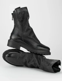 Stivaletto tacco 2cm nero