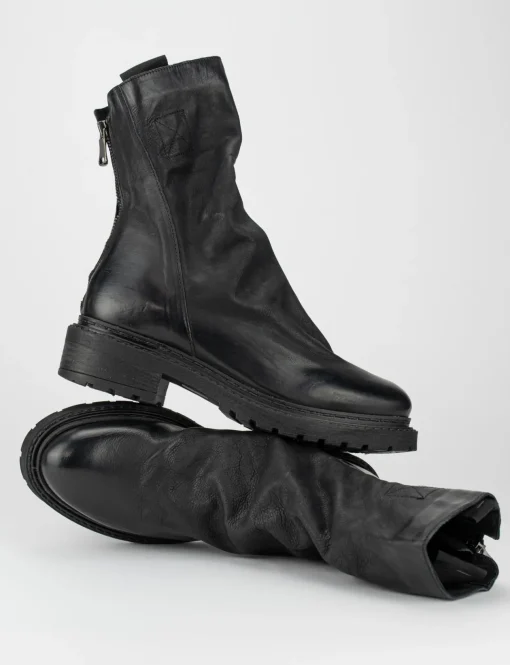 Stivaletto tacco 2cm nero