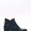 Stivaletto tacco 4cm blu