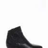 Stivaletto tacco 3cm nero