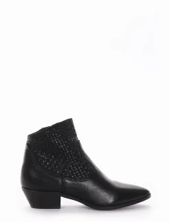 Stivaletto tacco 3cm nero