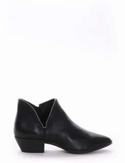 Stivaletto tacco 3cm nero
