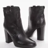 Stivaletto tacco 9cm nero