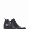 Stivaletto tacco 3cm nero