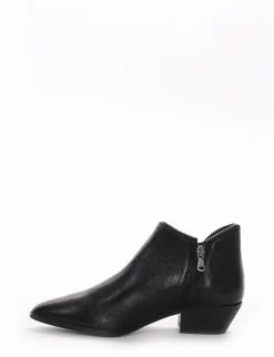Stivaletto tacco 3cm nero