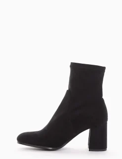 stivaletto tacco 7cm nero