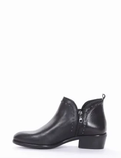 Stivaletto tacco 3cm nero