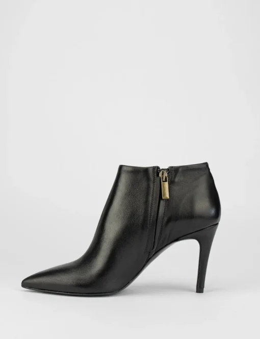 Stivaletto tacco 8cm nero