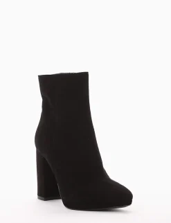 Stivaletto tacco 9cm nero