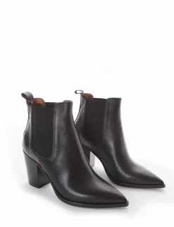 Stivaletto tacco 8cm nero