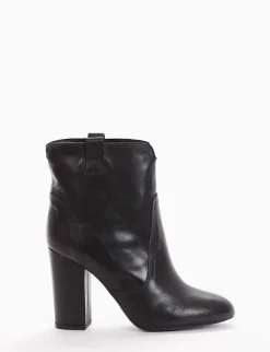 Stivaletto tacco 9cm nero