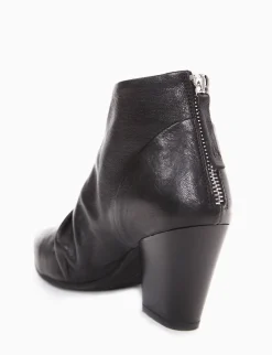 Stivaletto tacco 6cm nero