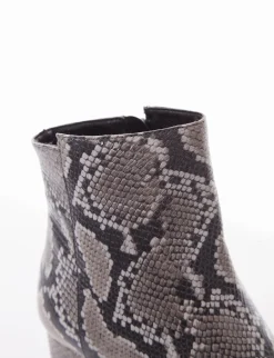 stivaletto tacco7 cm roccia