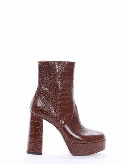 Stivaletto tacco 12cm testa