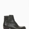 Stivaletto tacco 3cm verde